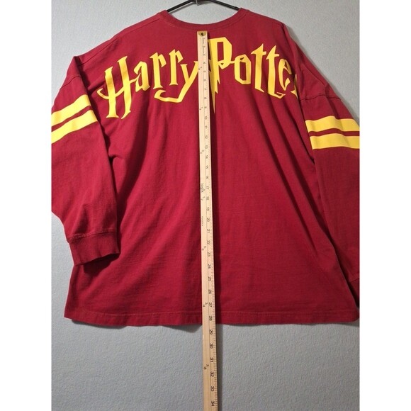 Wizarding World Harry Potter Spirit Jersey Shirt XL Hogwarts Gryffindor Disney - Picture 6 of 7